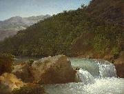 Jean-Joseph-Xavier Bidauld View of the Cascade of the Gorge near Allevard USA oil painting artist